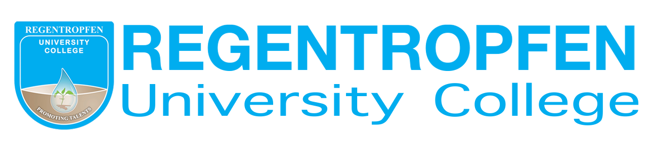 Regentropfen University College Logo